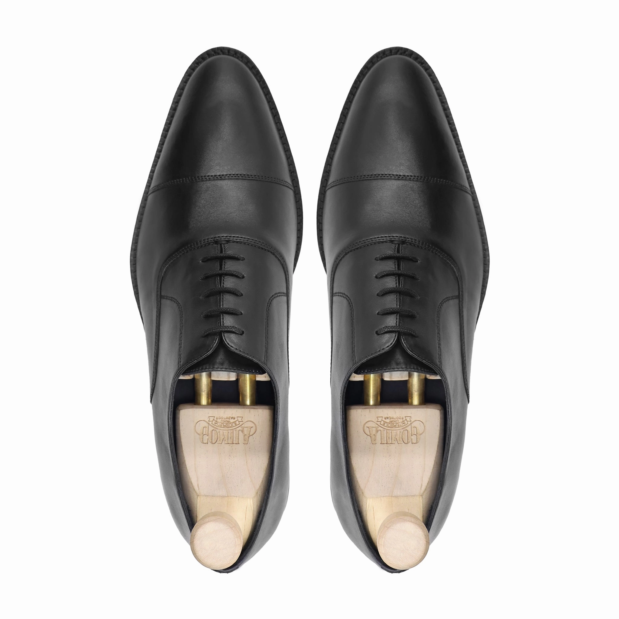 Soge Oxford Zren - Men's Black Calf Leather Oxford Shoe