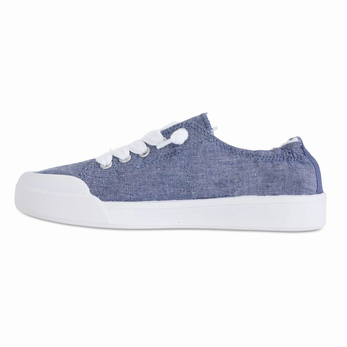 Switch Sneaker in Denim Canvas Chunky Sneakers Leather Casual Shoes