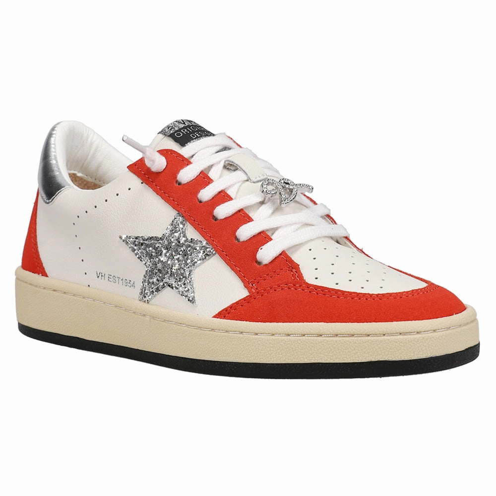 Denisse Metallic Glitter Slip On Sneakers Casual Suede Slip On Shoes