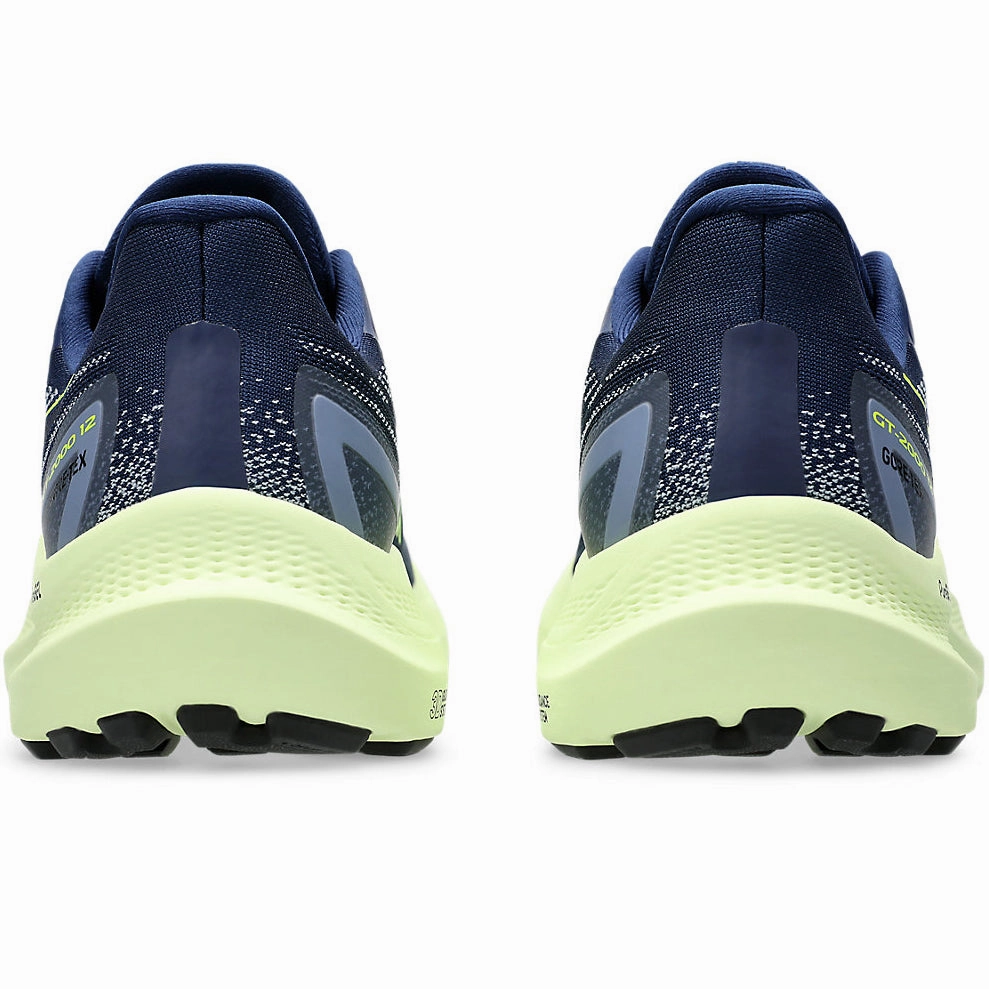 Lifestyle Shoes Asics Asics Men's GT-2000 12 GORE-TEX Running Shoes Blue Expanse / Safety Yellow