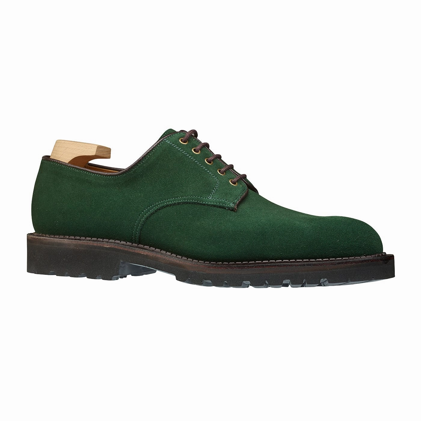 Grasmere Bottle Green Suede Aquazzura Shoes