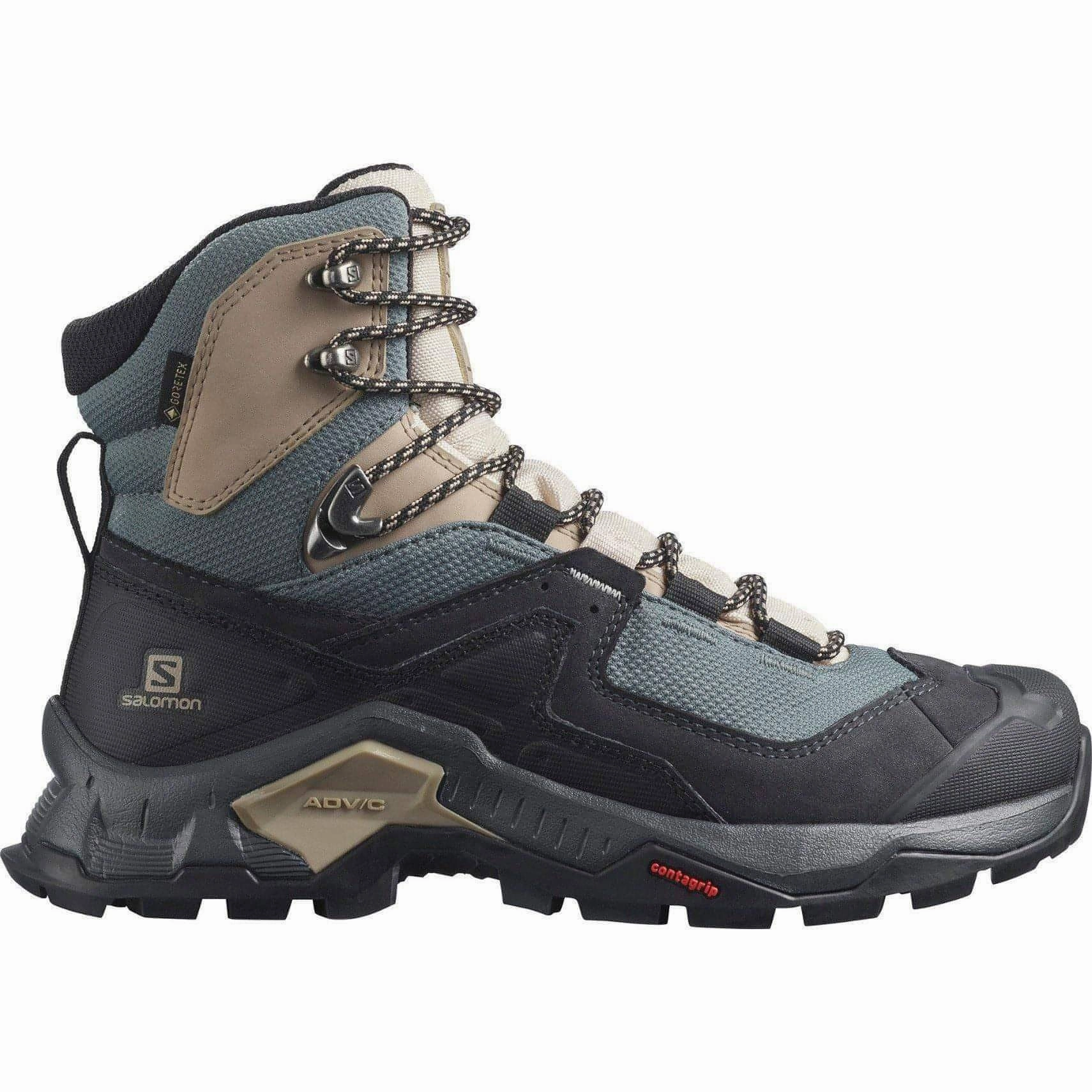 Salomon Quest Element GORE-TEX Womens Walking Boots - Grey Terrex Free Hiker 2.0 Low Gore-tex Hiking Shoes