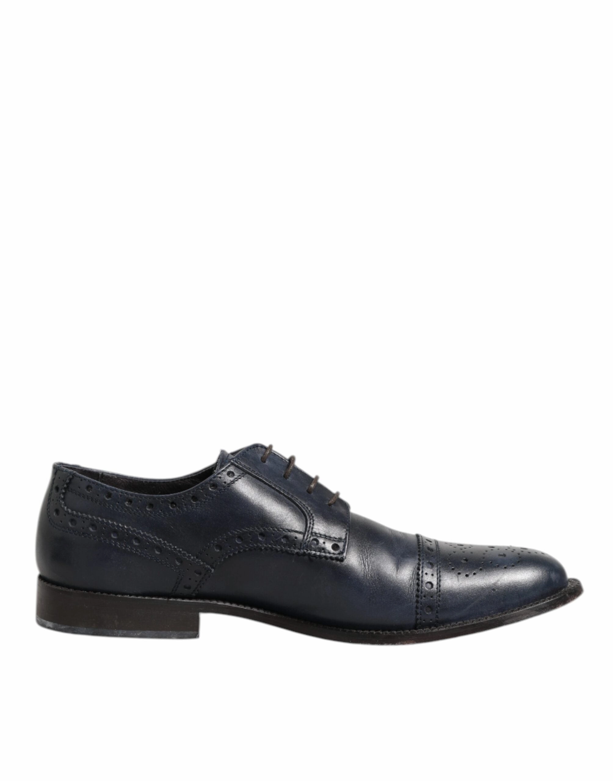 Daniele Alessandrini Leather Wingtip Lace-up Formal Derby Men's Shoes (Pre-Owned) Derby Shoes Leather