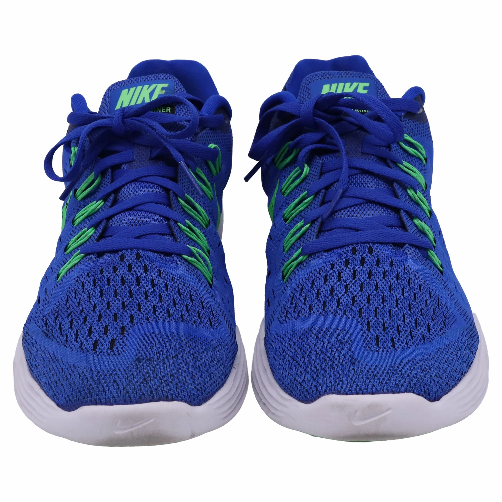 Nike Lunar Tempo Sneakers in Blue Polyester Cross Training Shoes For Pronation