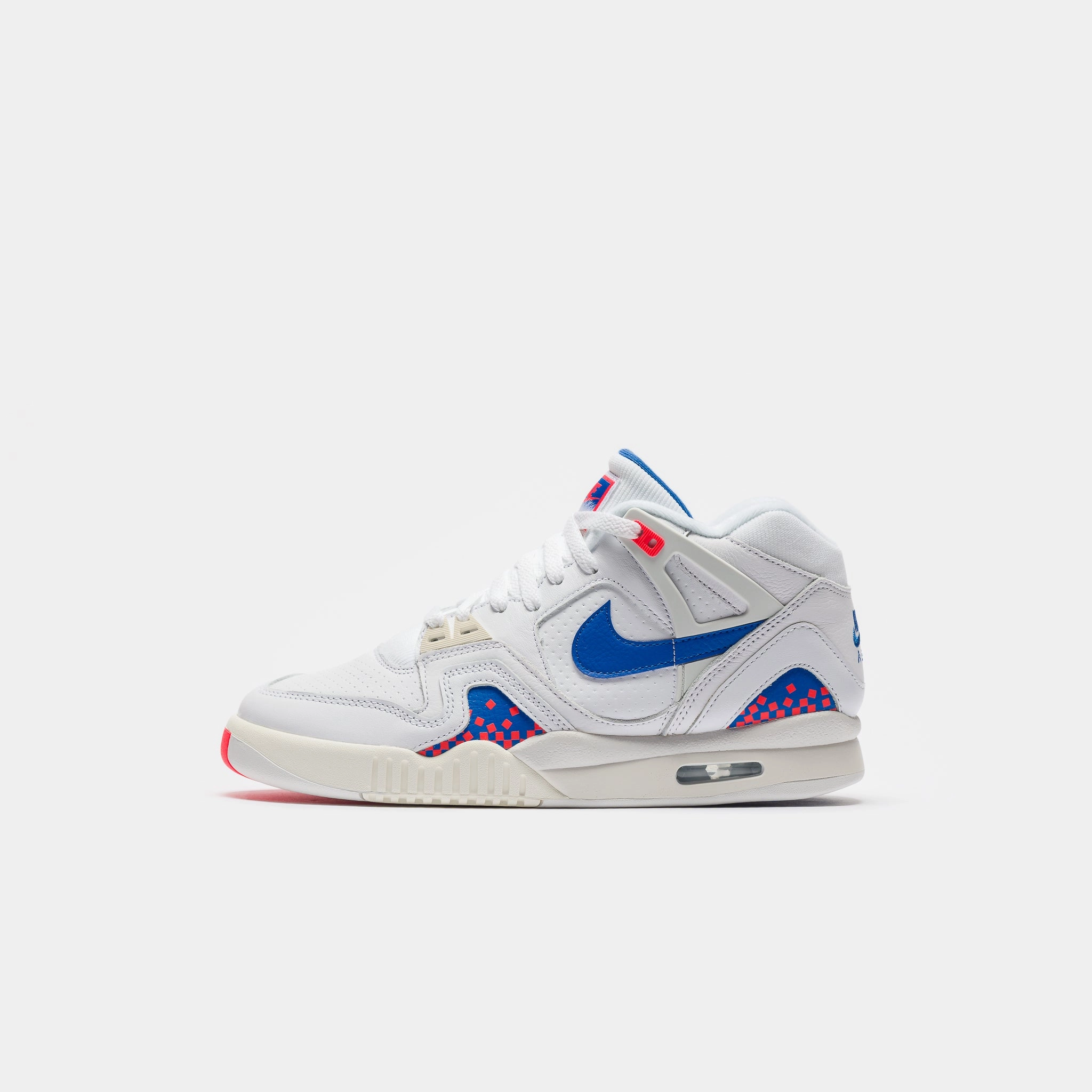 Air Tech Challenge 2 Sneaker in White/Royal Blue/Laser Crimson Pride Tennis Shoes