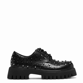 Keen Mary Jane Shoes Mesh Penitent Men's Studded Shoes - Black