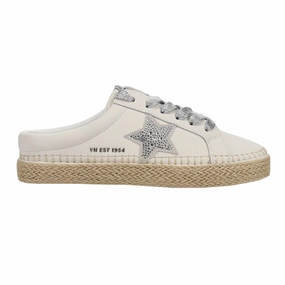 Mesh Slip On Melody Rhinestone Slip On Mule Sneakers