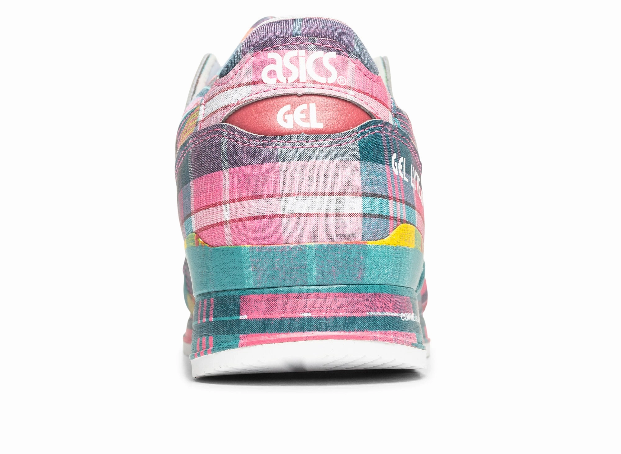 Comme des Garons SHIRT x ASICS Gel Lyte III in Pink Plaid Asics Basketball Shoes Unpre Ars Low 2