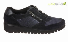 Brogan Shoes 1950 Wal Texture Navy