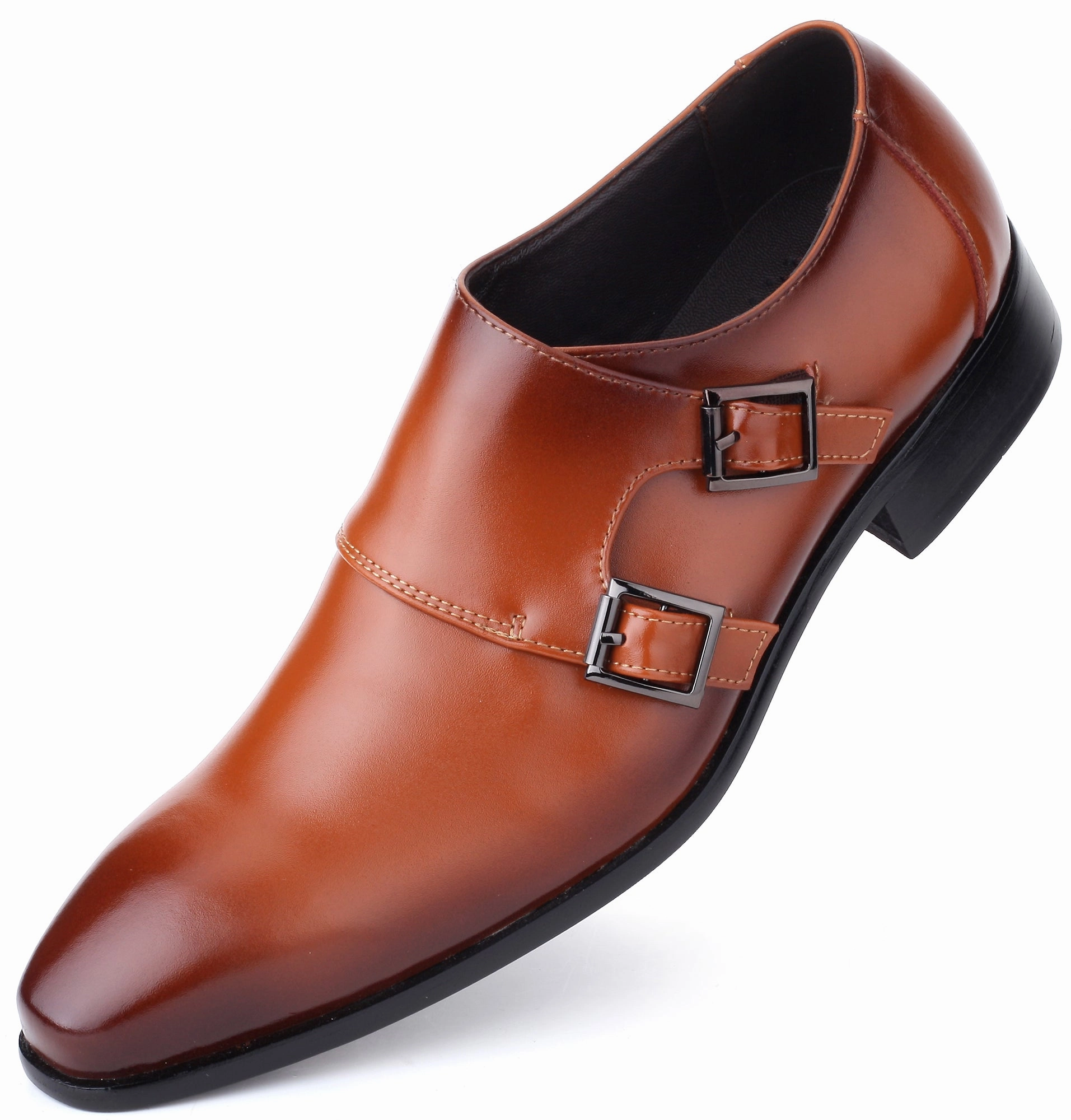 Oxford Brogue Monk Strap Oxford Shoes