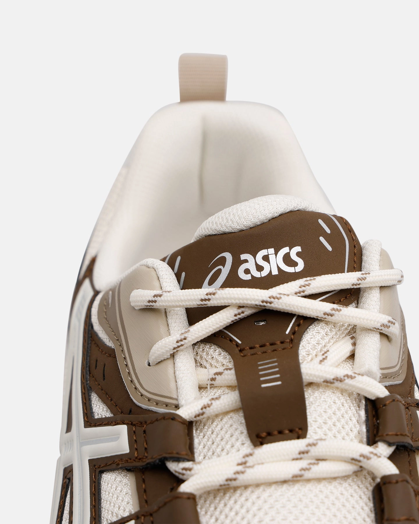 Asics Gel-Nunobiki Cream/Brown Trail Ventilator Hiking Shoes