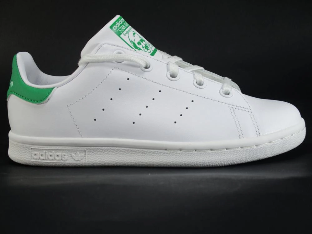 Dr. Tennis Shoes Adidas Originals scarpa sneakers per ragazzi Stan Smith BA8375 bianco-verde
