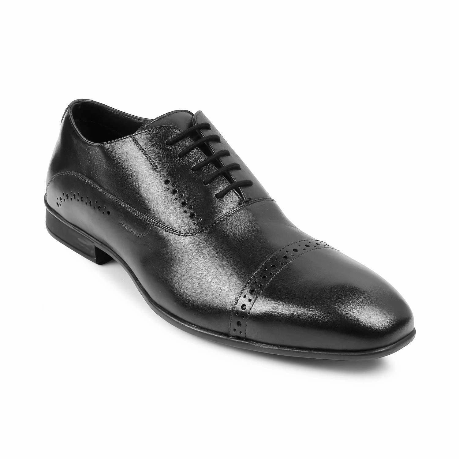 Mid Heel Oxfords The Togford Black Men's Oxford Lace Ups Tresmode
