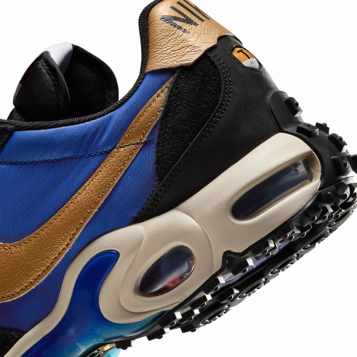 Blue Green Basketball Shoes Air Max Waffle SP 'Black Hyper Blue'