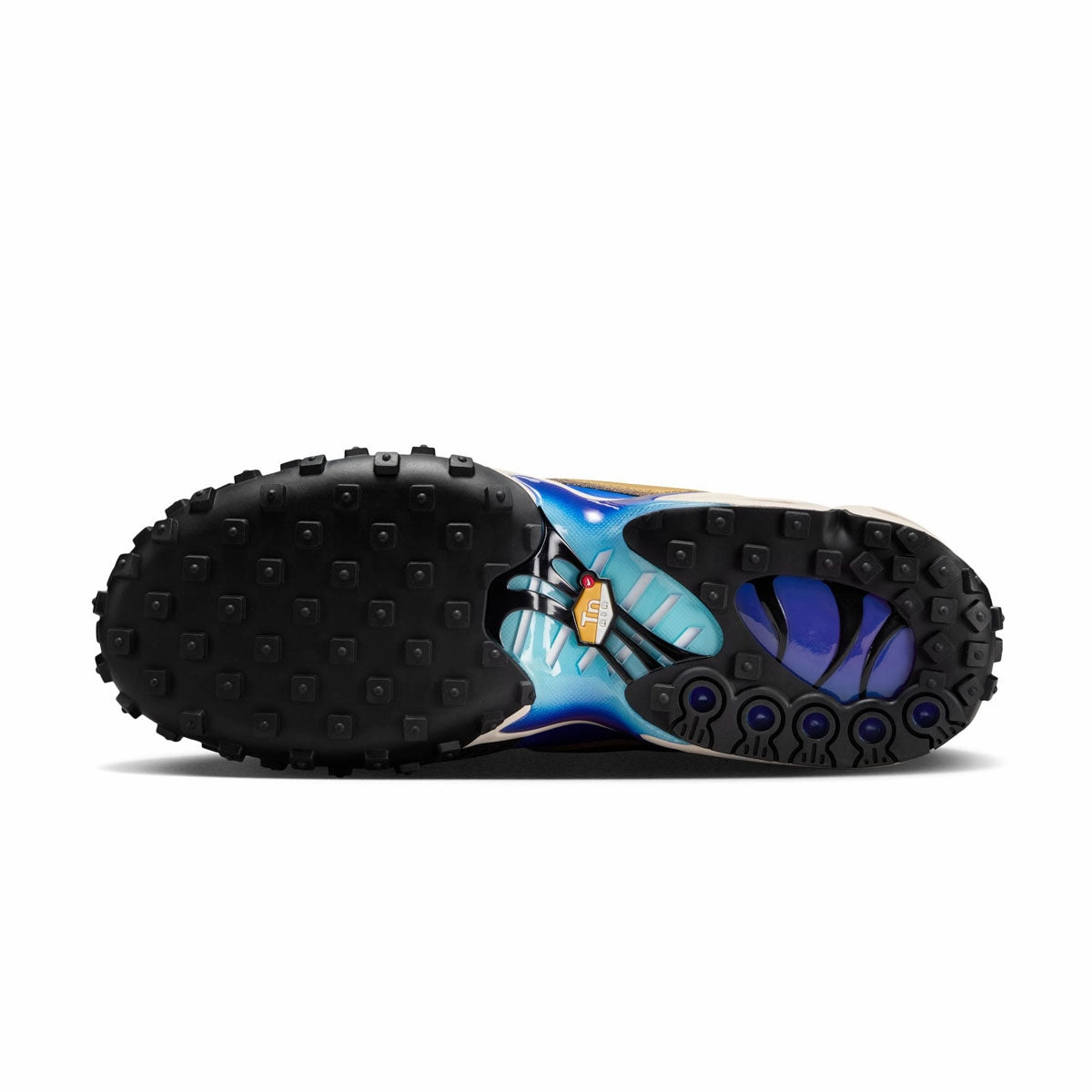 Techfit Basketball Shoes Air Max Waffle SP 'Black Hyper Blue'