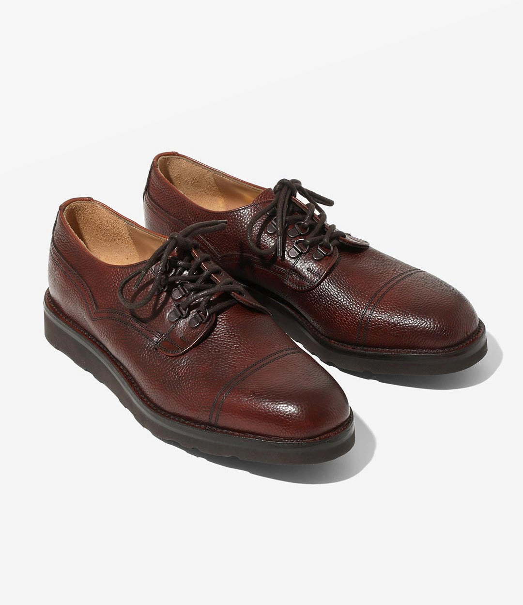 Cairngorm EG Derby Burgundy Leather Different Ways To Lace Up Shoes