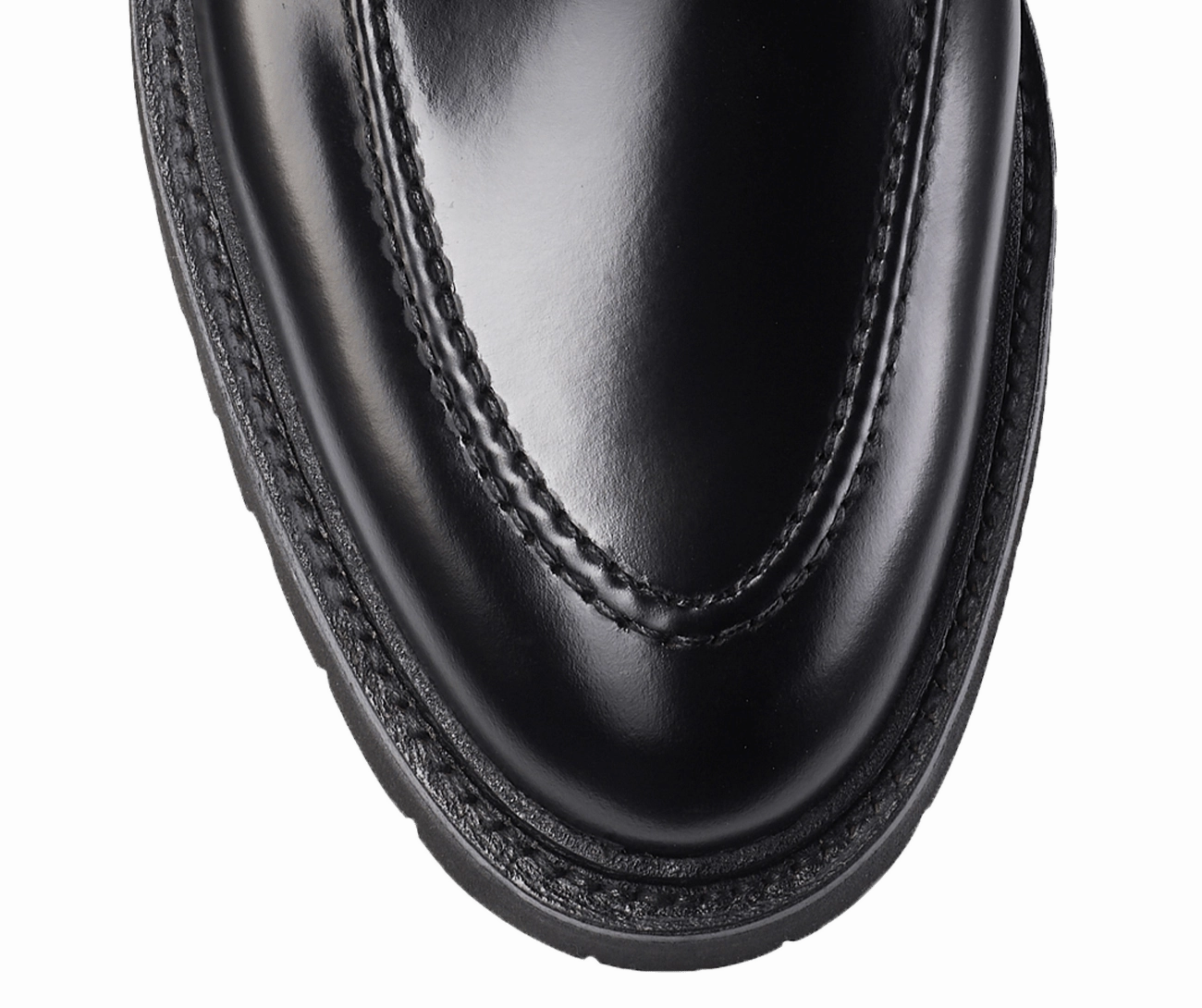 Scottish Brogues Whitby Black Cavalry Calf