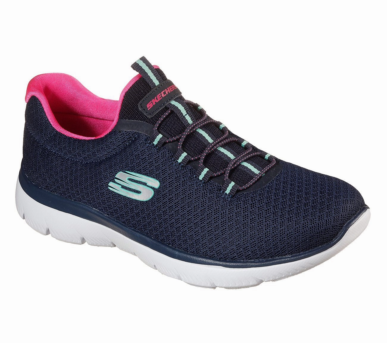 Womens Wide Fit Skechers Summits 12980 Walking Sneakers Xero Shoes Forza Trainer