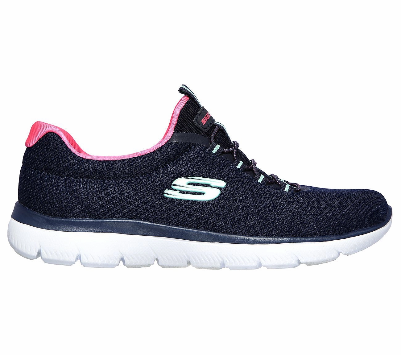 Womens Wide Fit Skechers Summits 12980 Walking Sneakers Jumpman Training Shoes