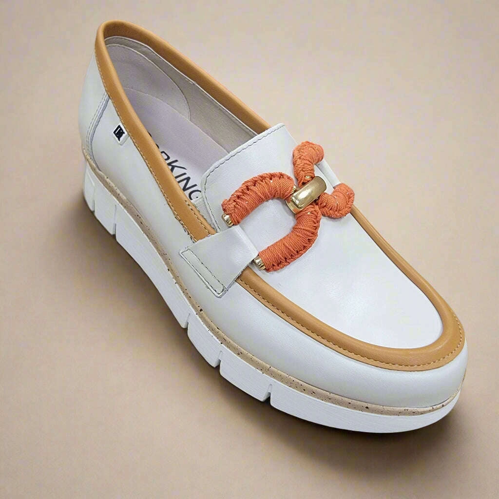 FLUCHOS - D9298 in Sugar/Camel Loafers Bloomingdales