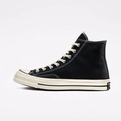 Tan Leather Casual Shoes Converse Chuck 70 Hi Black/Egret