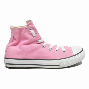 CONVERSE Chuck Taylor All Star Girls Pink Canvas UK 2.5 High Top Trainers Breathable Mesh Casual Light Outdoor Hiking Shoes