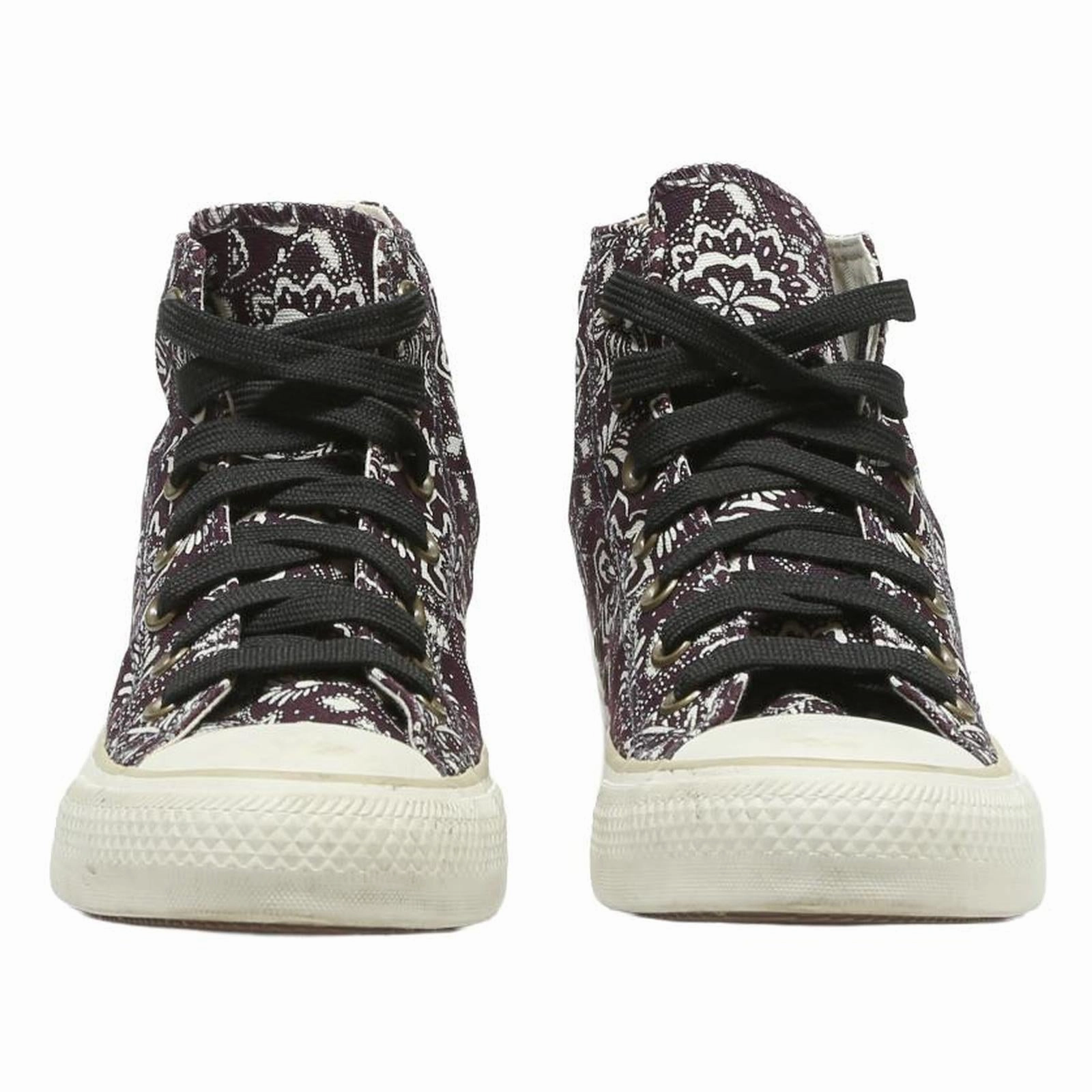 CONVERSE Chuck Taylor All Star Womens High Top Trainers Black & White Canvas UK Sf Af1 Mid Casual Shoes