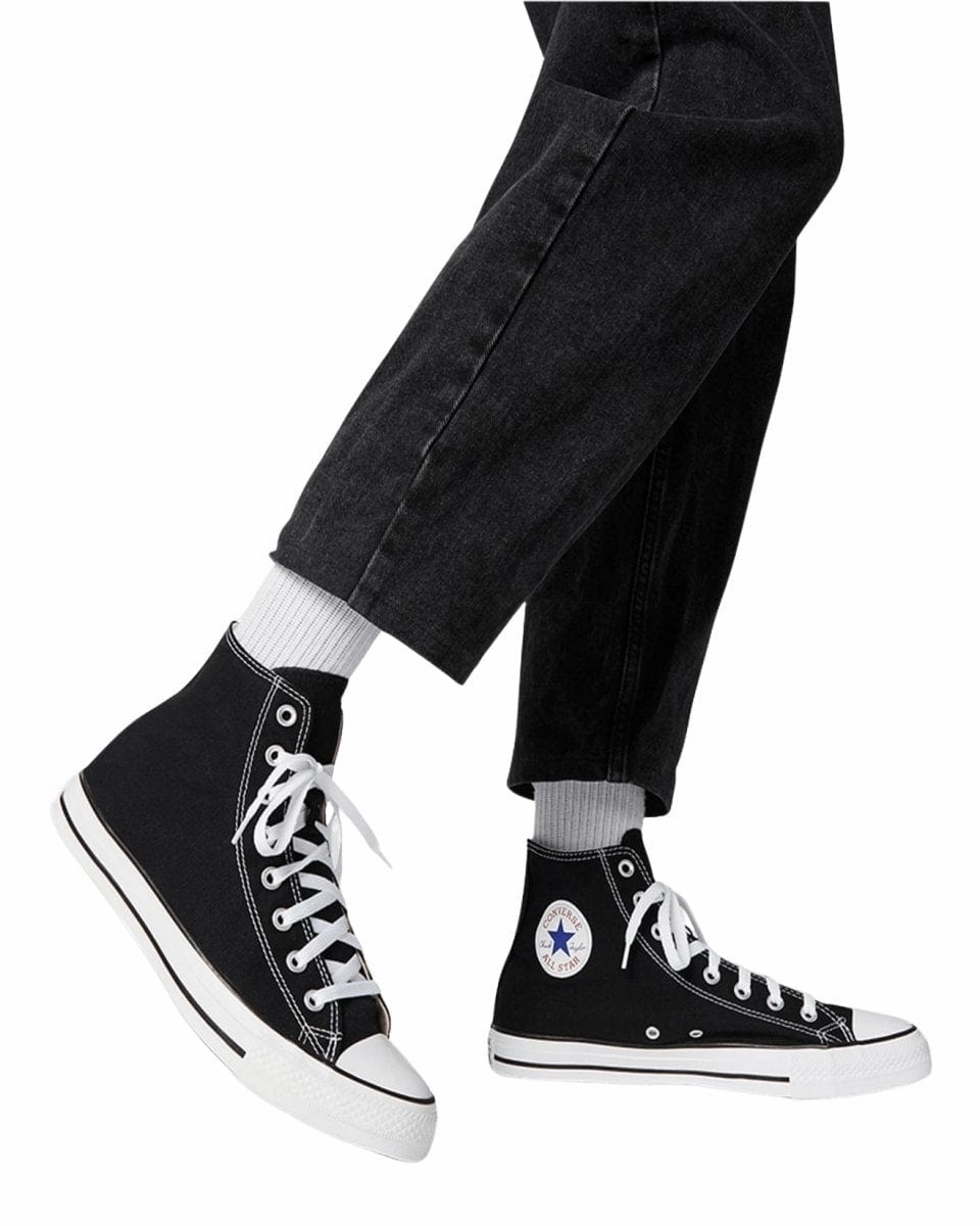 Buy Kobe Basketball Shoes Converse Men's Chuck Taylor All Star High Top Black/White Shoe