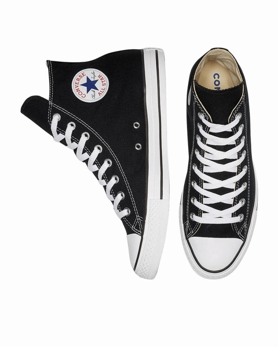 Converse Men's Chuck Taylor All Star High Top Black/White Shoe Size 3 Basketball Shoes