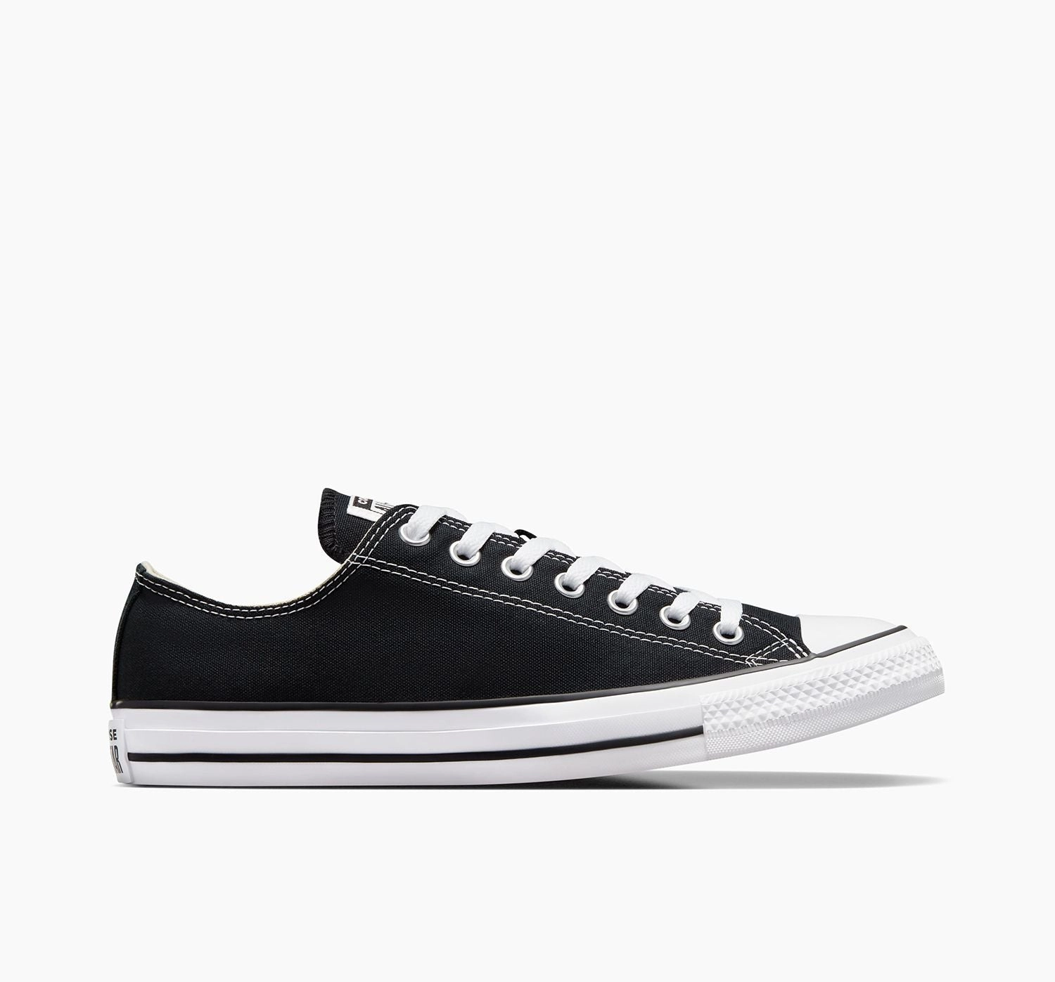 Converse Men's Chuck Taylor All Star Low Top Black/White Shoe Basketball Shoes With Grip