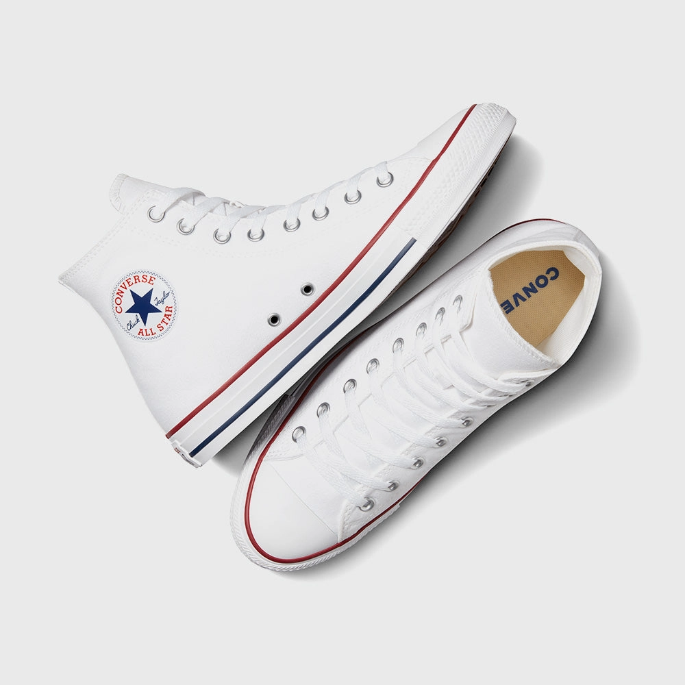 Converse Mens All Star High Top Sneakers White Soles Of Basketball Shoes