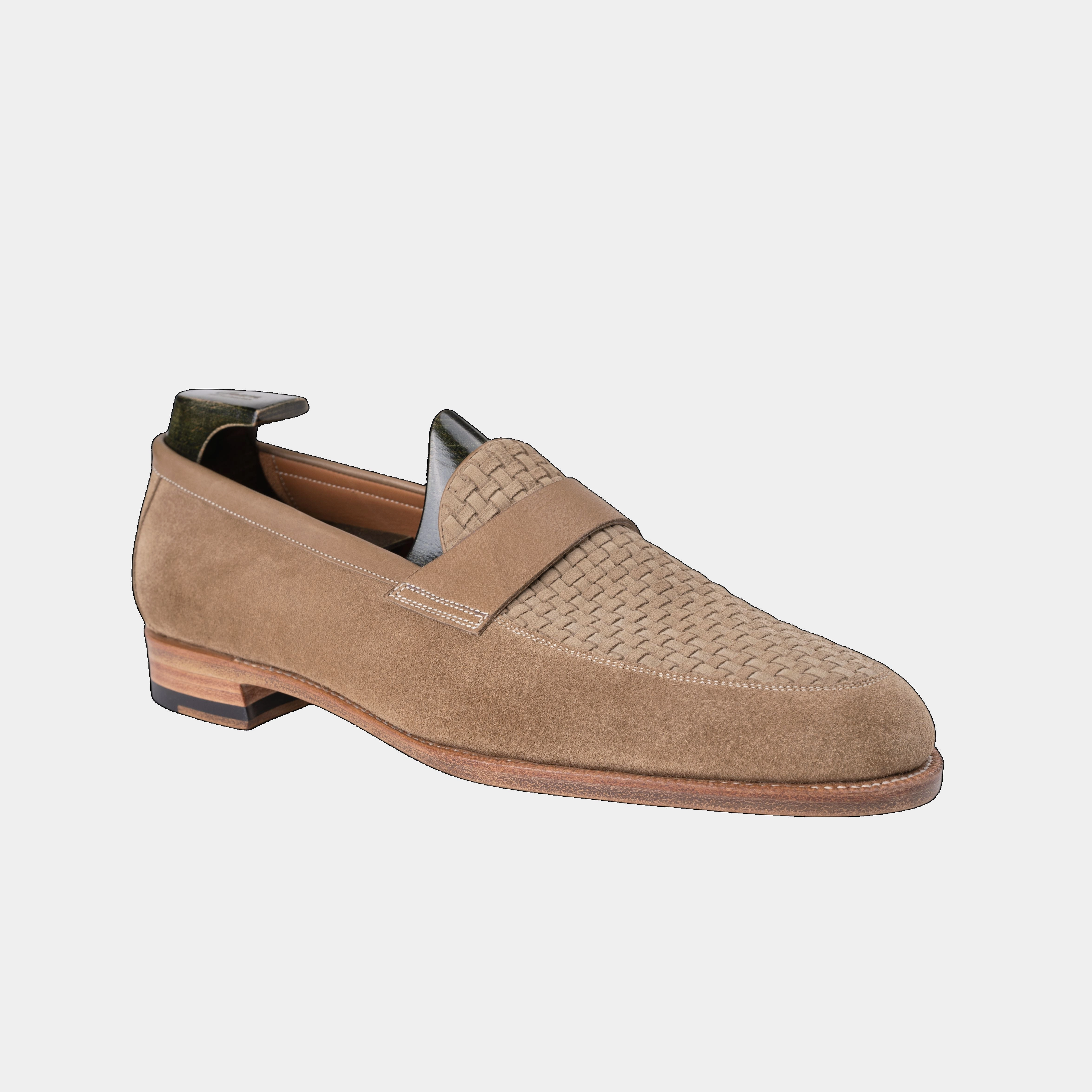 Yearn Amalfi Golden Sand Loafers Loafers With Crystals