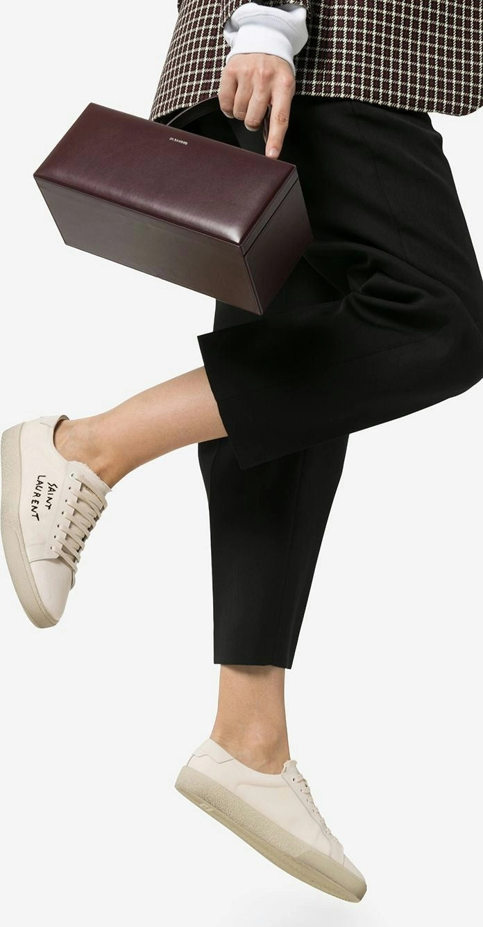 Comfy Work Shoes Business Casual COURT SL/06 CANVAS SNEAKERS