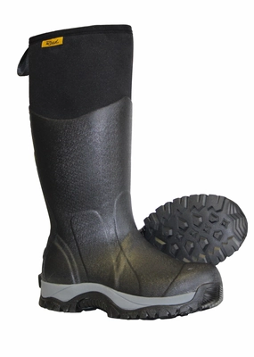 American Snow Boots 'Reed' Men's 16" Glacier Neoprene - Black
