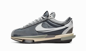 Nike Shoes With Sparkle Swoosh Nike Cortez 4.0 Sacai Iron Grey