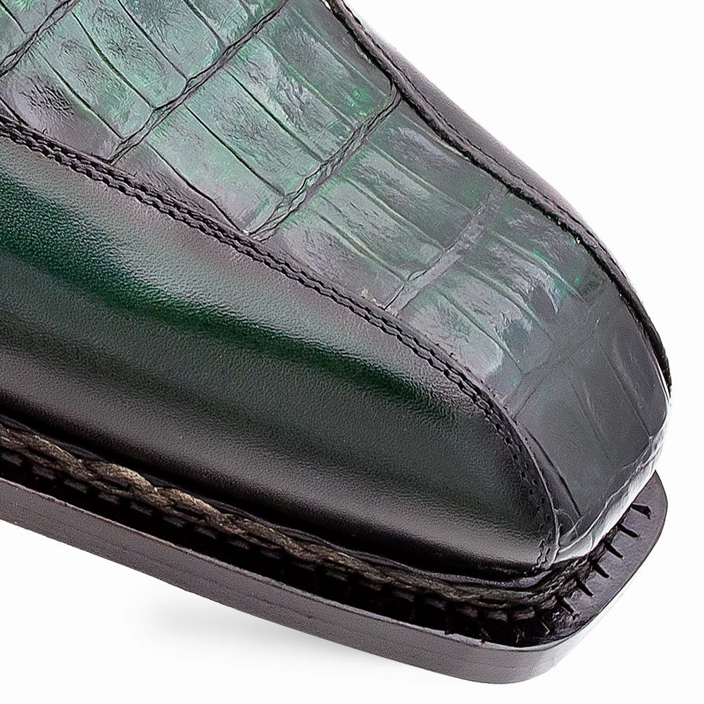 Ned Lace-up Boot Crocodile/Calf Derby