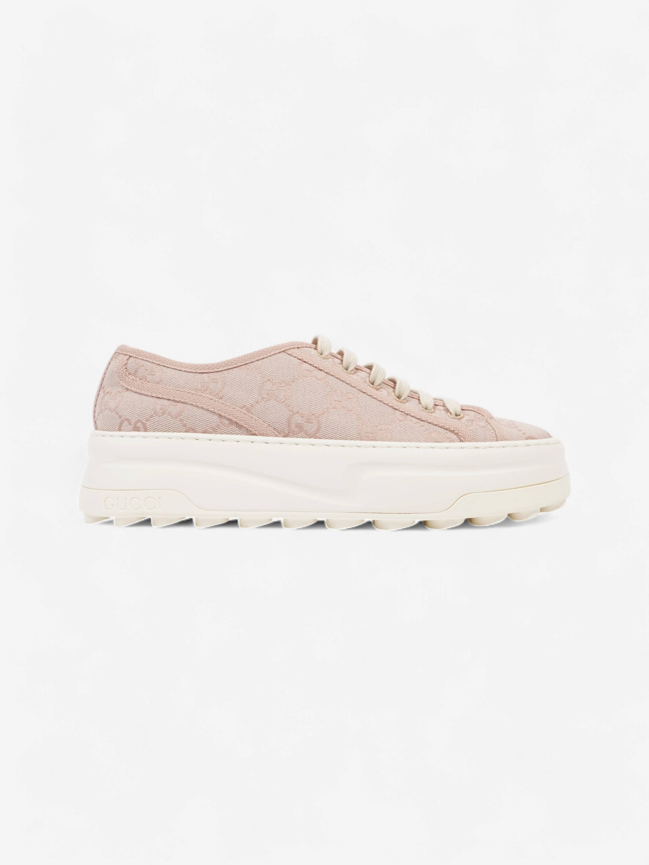 New Balance Classic Tennis Shoes Gucci GG Tennis 1977 Sneakers Pink Canvas EU 39 UK 6