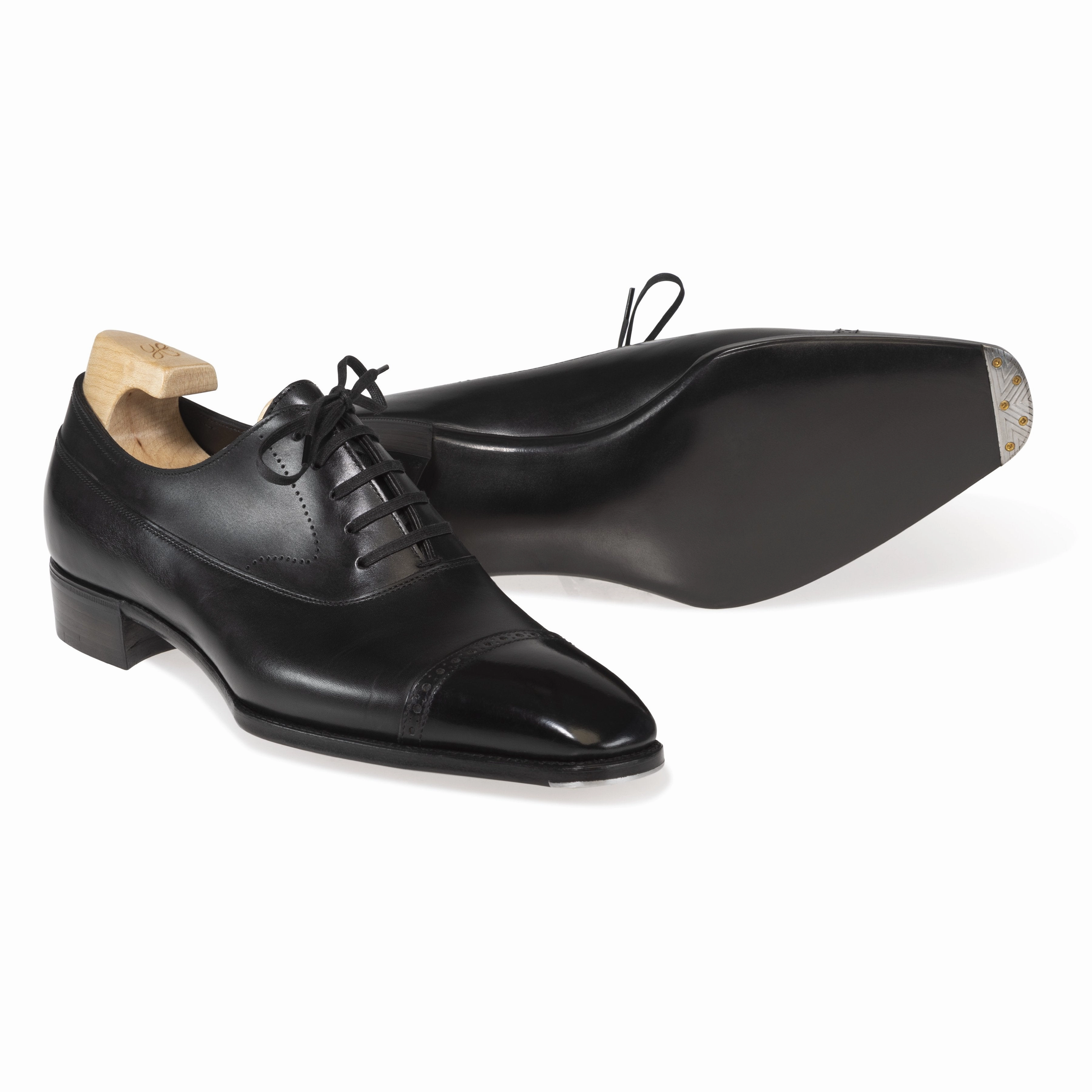 Celeste Perforated Captoe Oxford Safety Toe Oxford Shoes