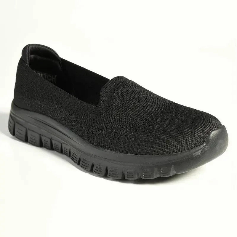 Bowling Slip On Shoes Skechers Graceful Active Slip On Sneaker - Black Black