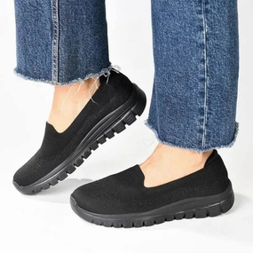 Converse Knit Slip On Skechers Graceful Active Slip On Sneaker - Black Black