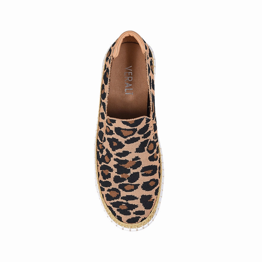 Queen Slip On Sneakers - Nude Leopard Knit Buy Superstar Slip On|