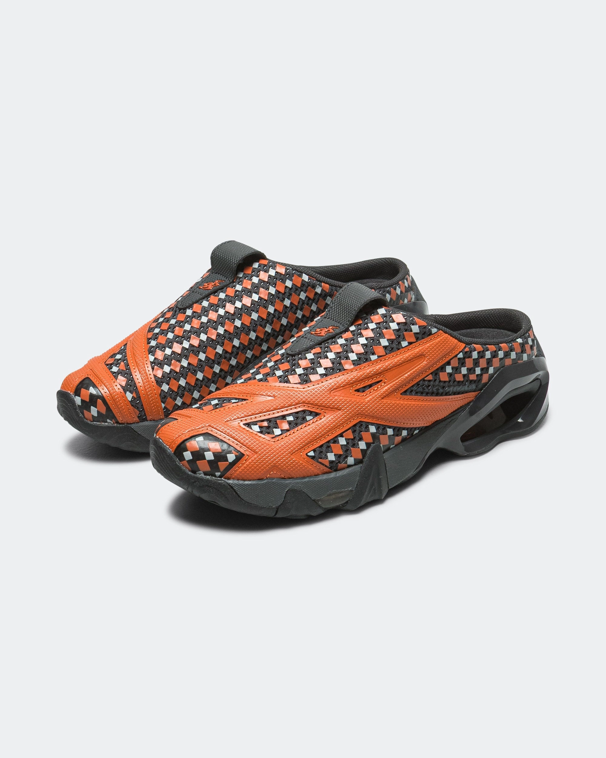 GEL-Styrax - Obsidian Grey/Rust Orange Asic Aggressor Wrestling Shoes