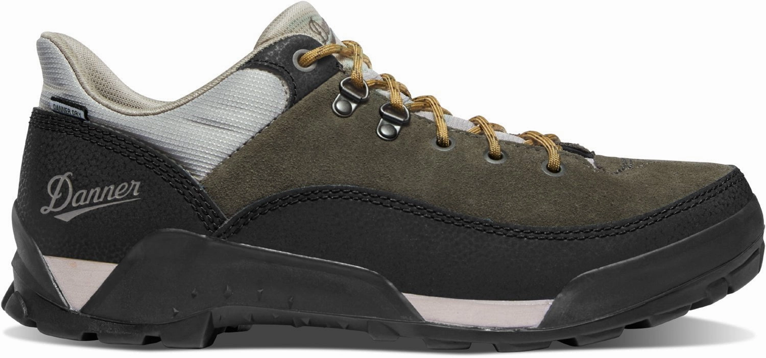 Danner Mens Panorama Low 4in Black Olive Suede Hiking Shoes Hiking Shoes 14