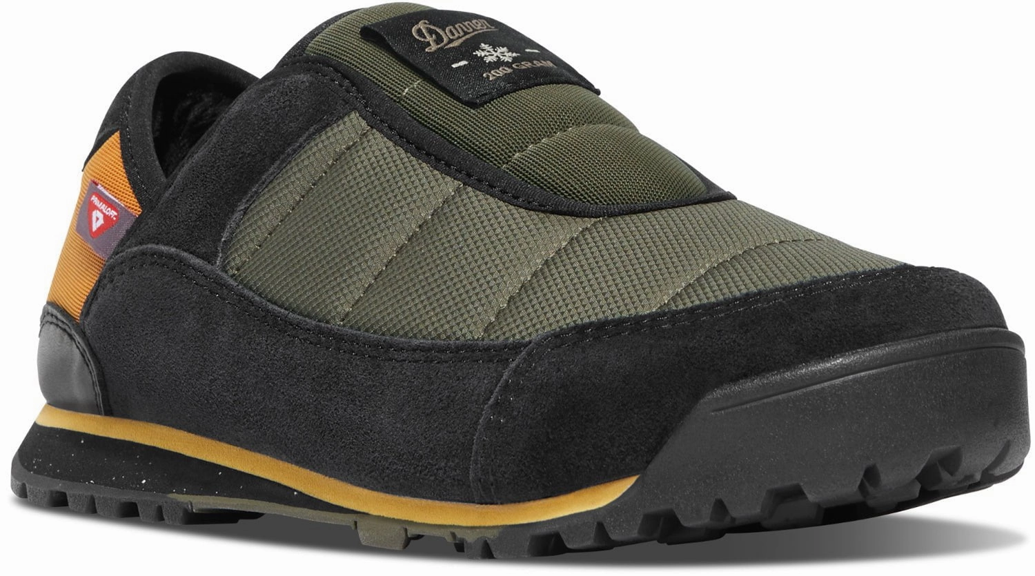 Danner Womens Jag Loft 200G Olive/Pyrite Suede Hiking Shoes Hiking Shoes Geneva