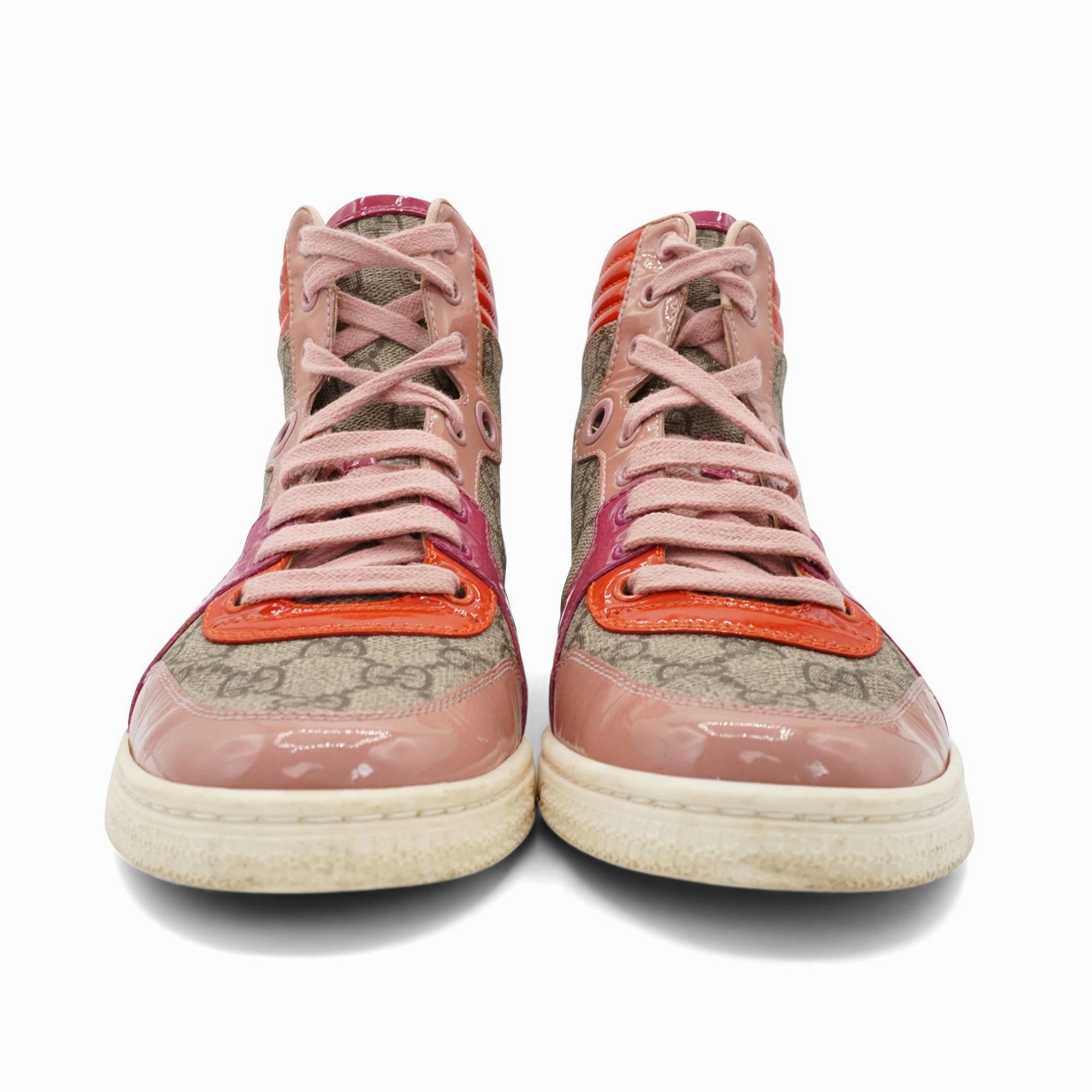 Gucci 'GG Supreme' High-Top Sneakers - Women's 38 Air Max Genome Casual Shoes