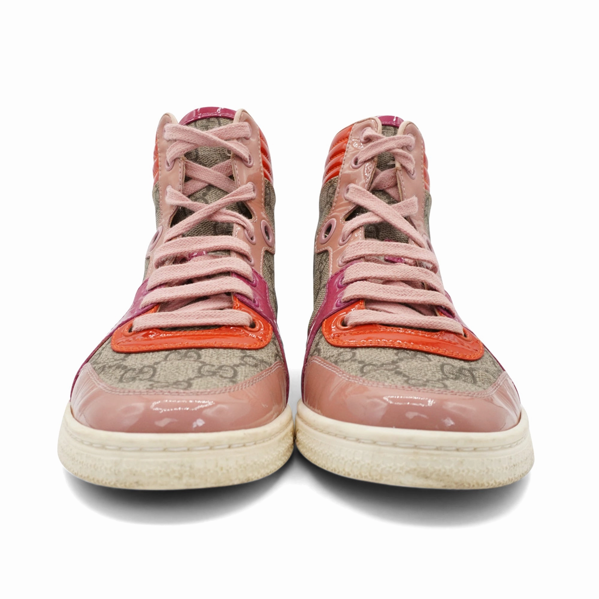 Casual Contour Golf Shoes Gucci 'GG Supreme' High-Top Sneakers - Women's 38