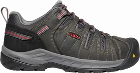 Pilot Hiking Shoes 'Keen Utility' Women's Flint II EH Steel Toe - Magnet / Rose