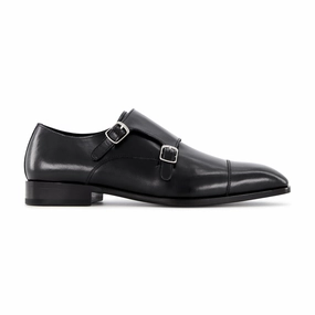 Brogue Dr Martens Bexley Double Monk // Obsidian Black