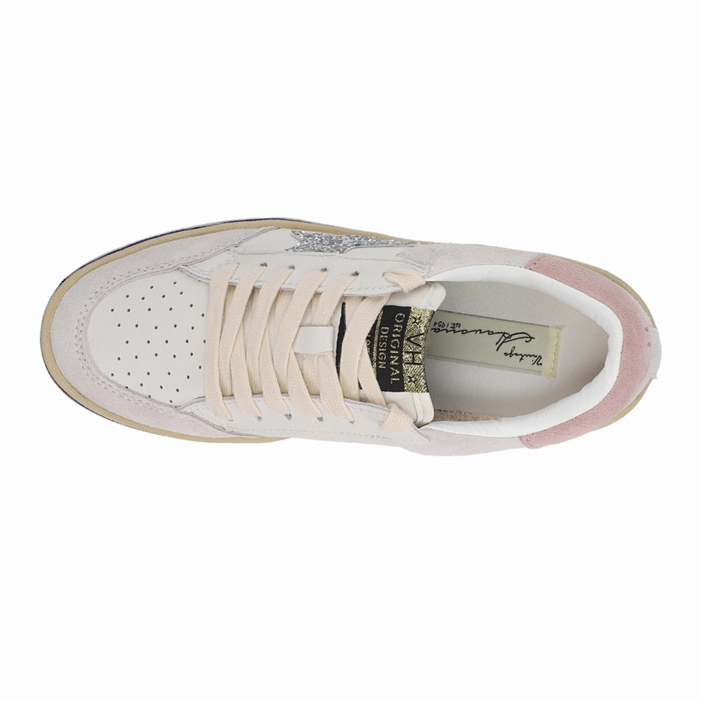 Denisse Glitter Perforated Slip On Sneakers Slippers Slip On