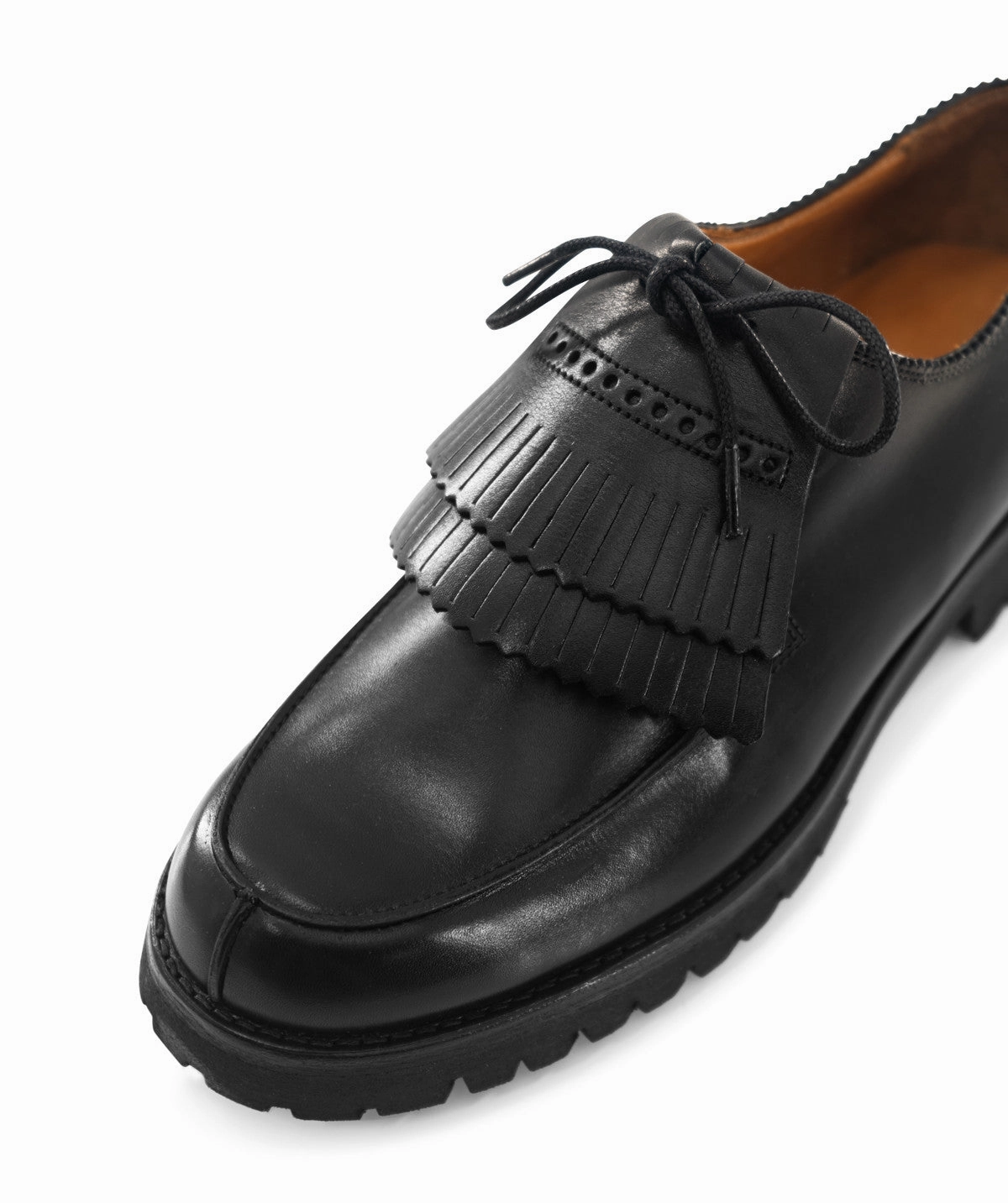 Derbies LEONIE Noir Shoes Lace Up